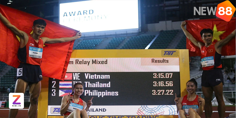 SEA Games 33: Nguyễn Thị Ngọc Dành HCV Đường Đua 400m 5 Điền kinh Việt Nam khẳng định vị thế tại SEA Games 33